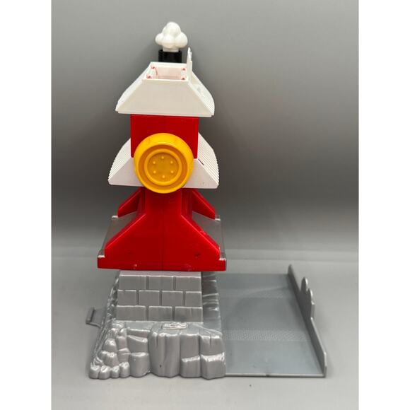 Fisher-Price GeoTrax Train Track Town Railway Pipe Works Station Building - Picture 4 of 4